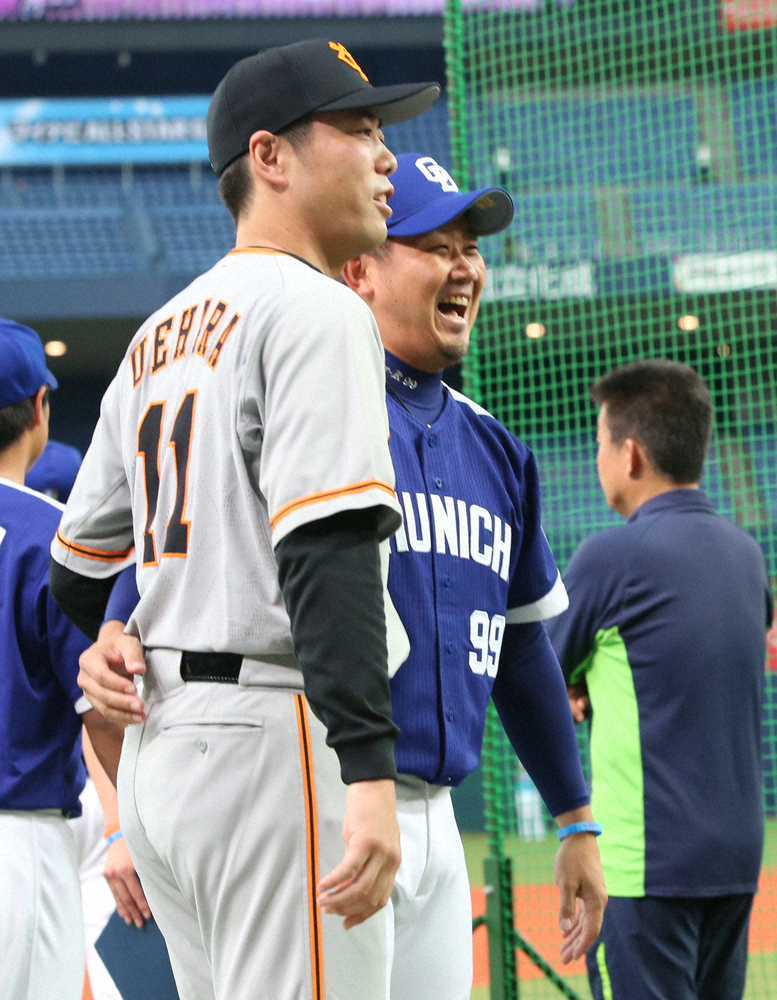 【画像・写真】中日・松坂　巨人・上原から現役引退の報告受けていた「僕の中では特別なピッチャー」