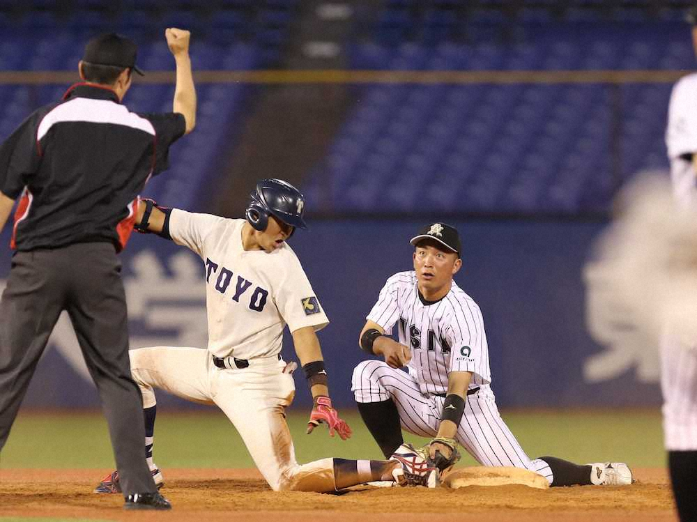 【画像・写真】東洋大　リーグV王手も11安打で2点を猛省　佐藤都「申し訳ない」