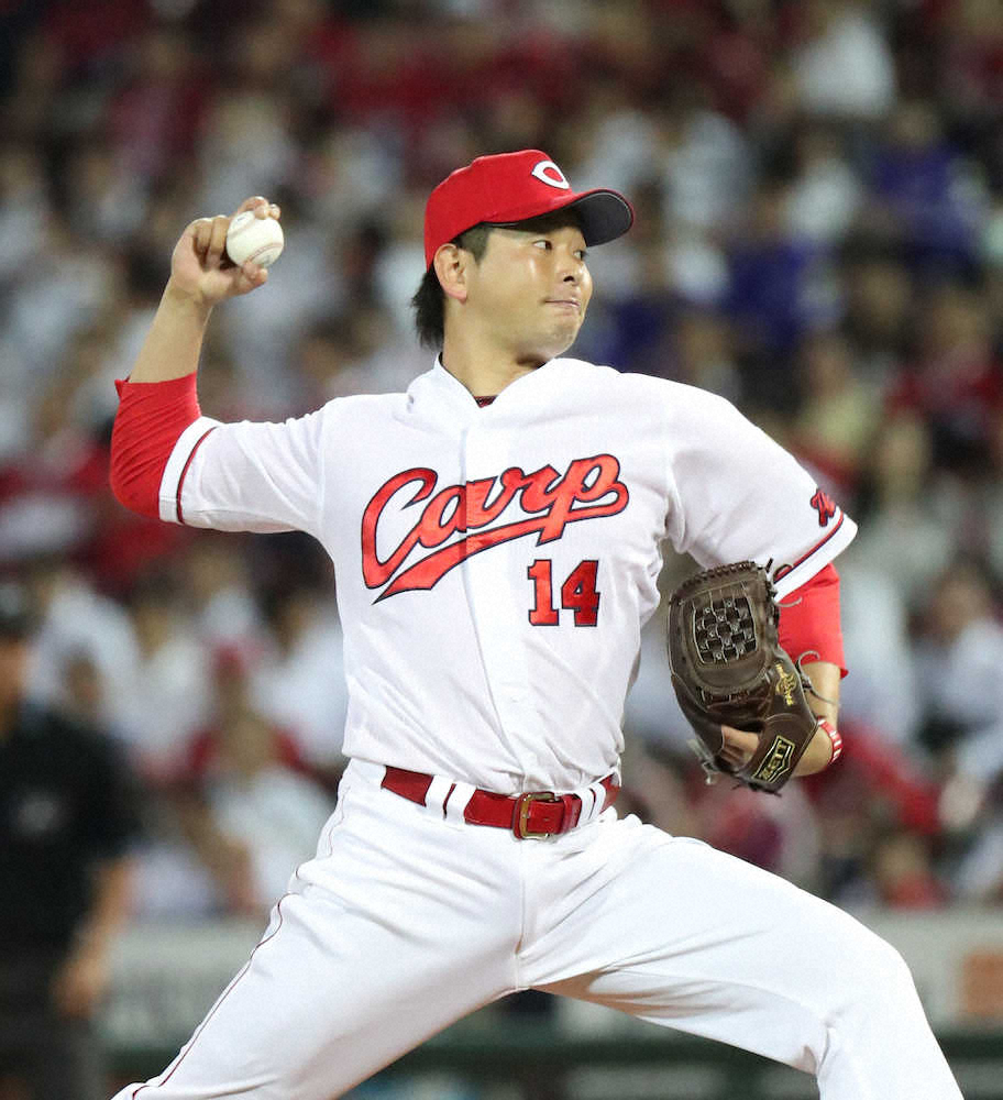 【画像・写真】広島9連勝で堅首！父死去で不在の緒方監督へ“弔いの白星”　大瀬良は完投で4勝目