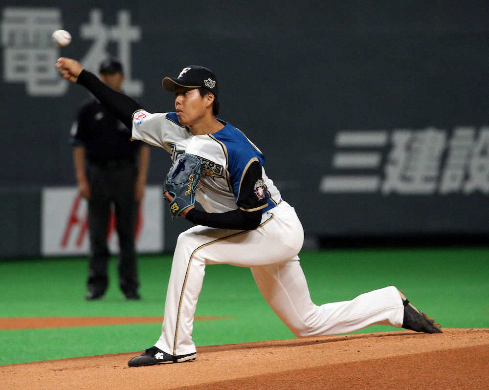 【画像・写真】日ハム・杉浦、札幌ドームでついに失点　無失点記録は21イニングで途切れる