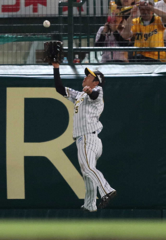 【画像・写真】阪神・近本　好守でピンチ救う　3安打＆ジャンピングキャッチ