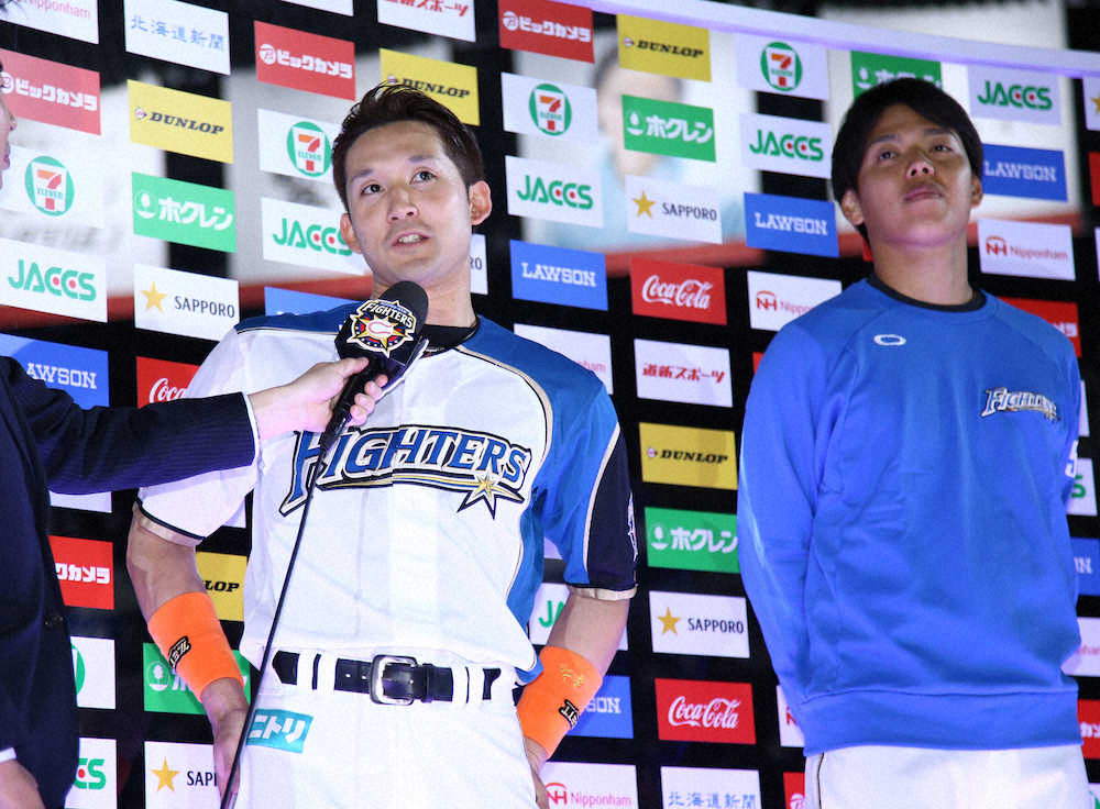 【画像・写真】日本ハム・杉谷「打った本人が一番ビックリ」左右両打席弾