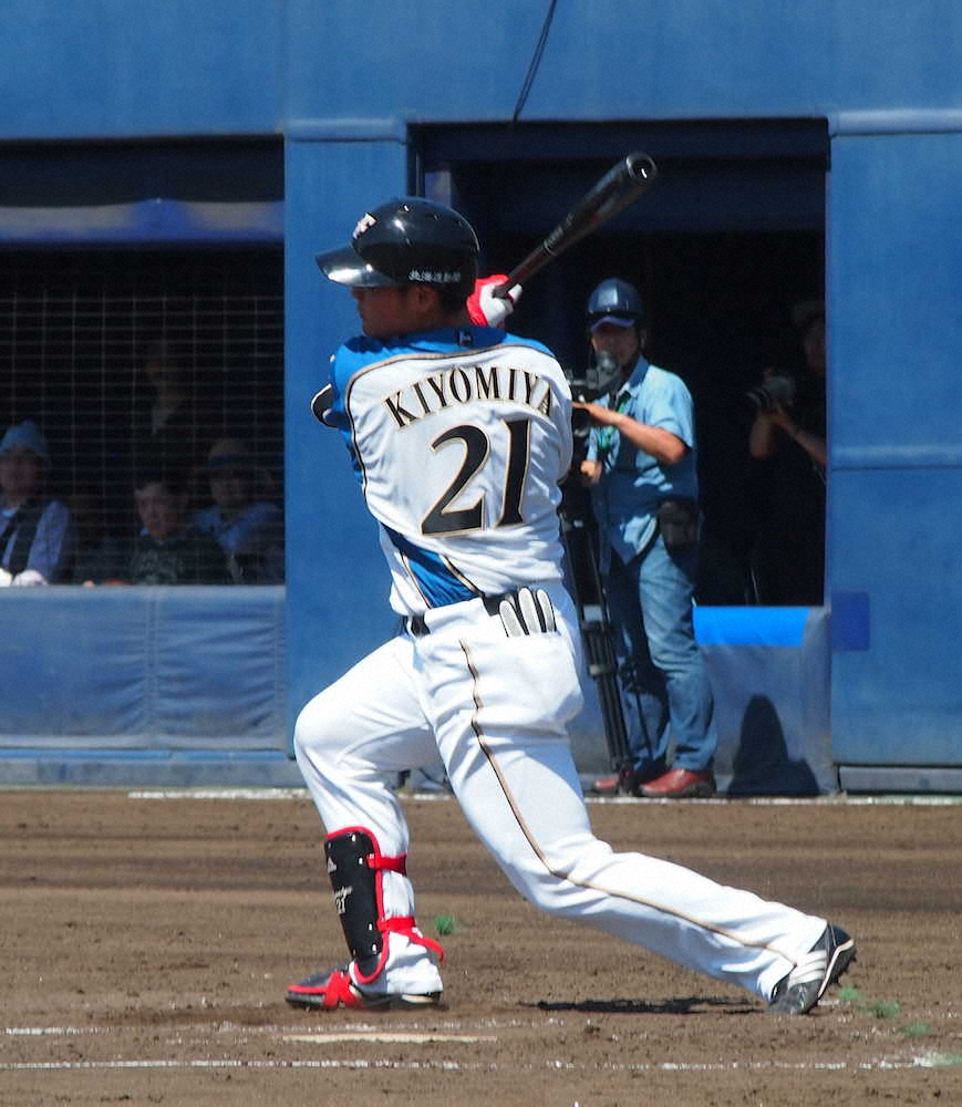 【画像・写真】清宮、24日西武戦から1軍昇格へ　即DH先発も