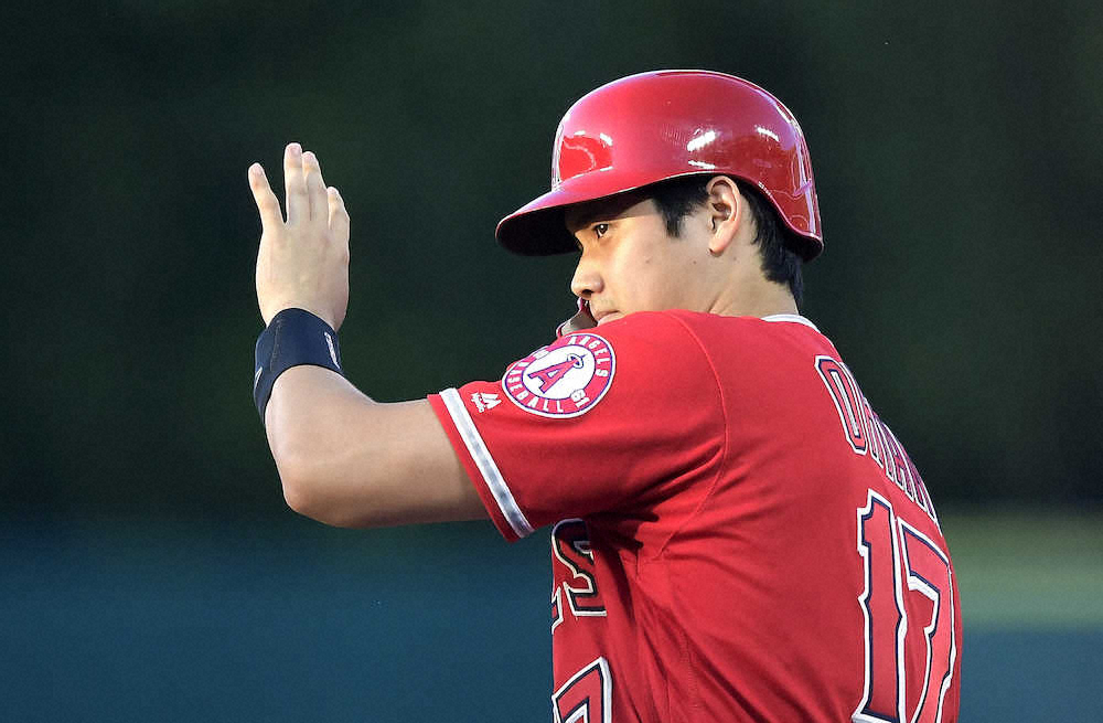 【画像・写真】大谷、メジャー自身最長10試合連続出塁も　第4打席まで快音なし