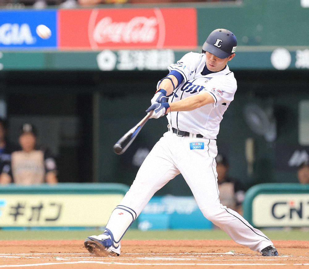 【画像・写真】西武・秋山、3打席連続本塁打!前日7号に続き一気に9号