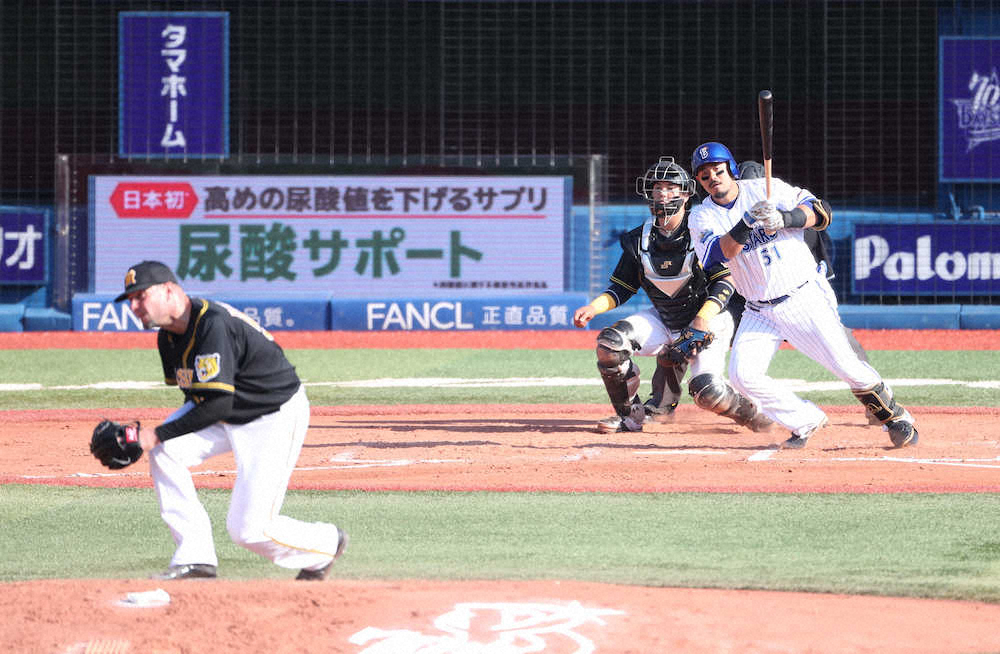 【画像・写真】DeNAが天敵メッセ攻略　待球作戦で9四死球