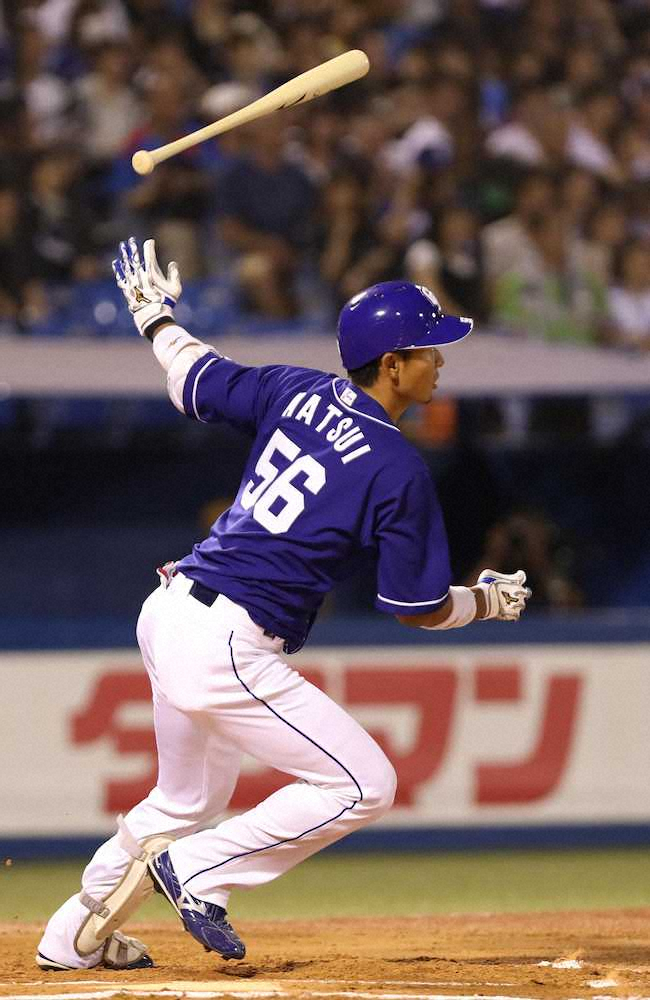 【画像・写真】外野離脱者続出の中…中日・松井佑　代打タイムリーで今季初打点