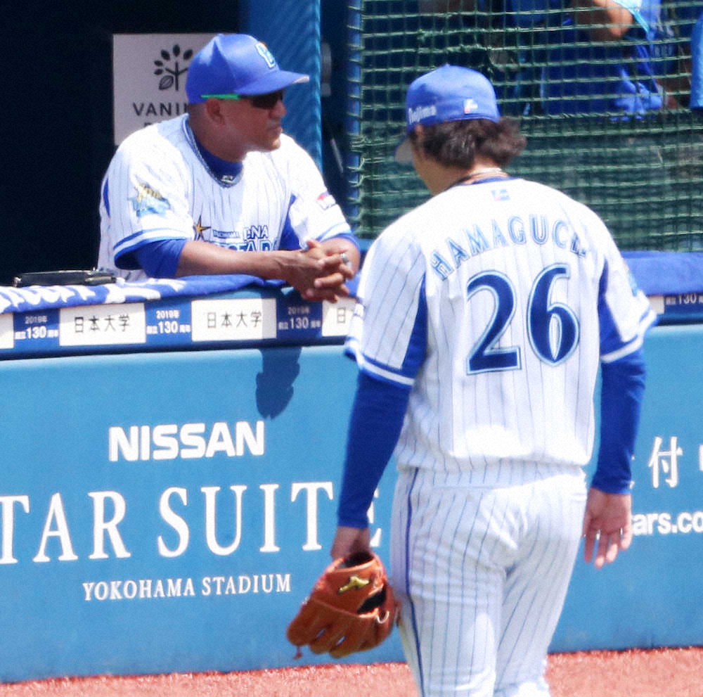 【画像・写真】DeNA浜口　魔さか2回途中KO…3発被弾など5失点