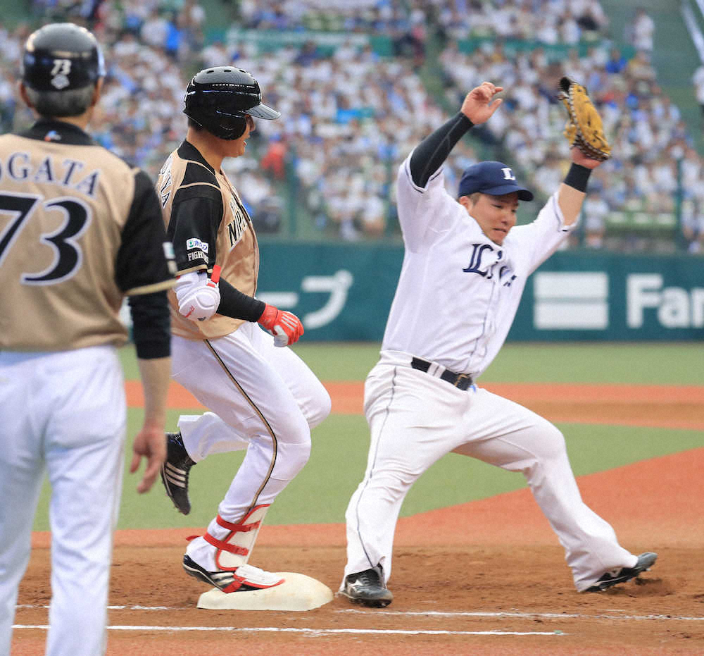 【画像・写真】清宮、第4打席で値千金同点タイムリー！3試合連続打点「真っすぐ一本でいきました」