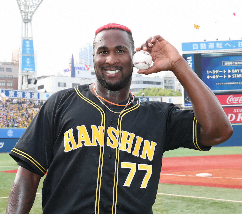 【画像・写真】阪神　7―0で快勝　打線が4発、先発ガルシア完封で移籍後初勝利