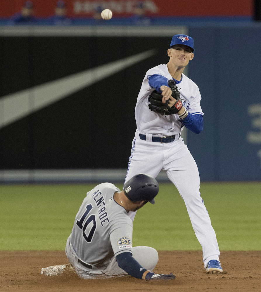 【画像・写真】ブルージェイズのビジオがメジャー初安打＆初本塁打　父クレイグは殿堂入りの名二塁手