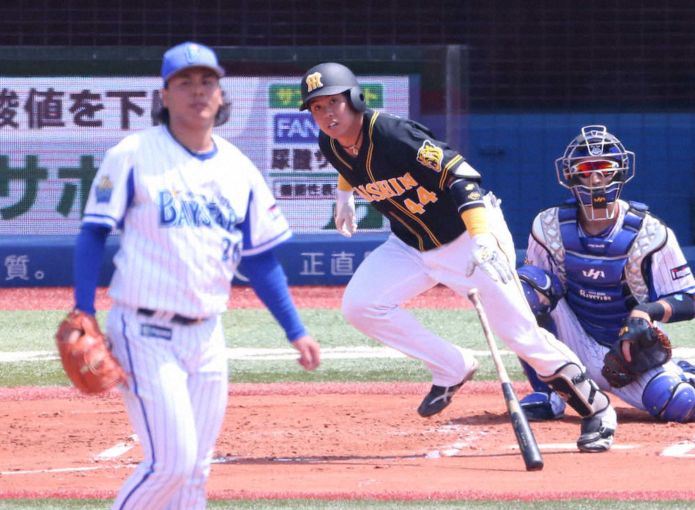 【画像・写真】阪神・梅野、攻守で存在感！4度目「5番」でビッグイニング呼ぶ三塁打