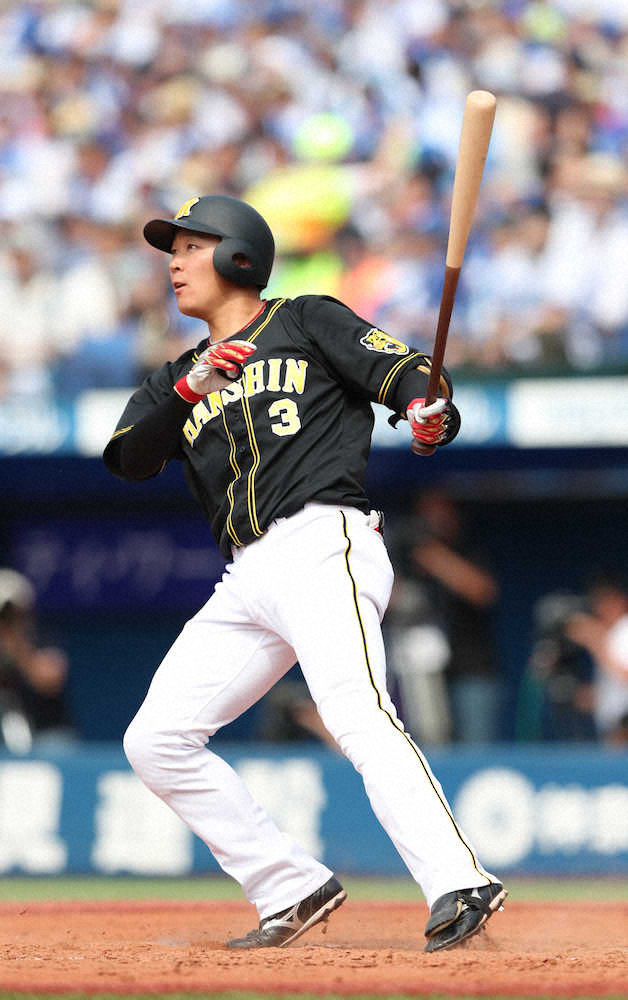 【画像・写真】阪神・大山、37打席ぶり一発「チームにも自分にとっても良かった」