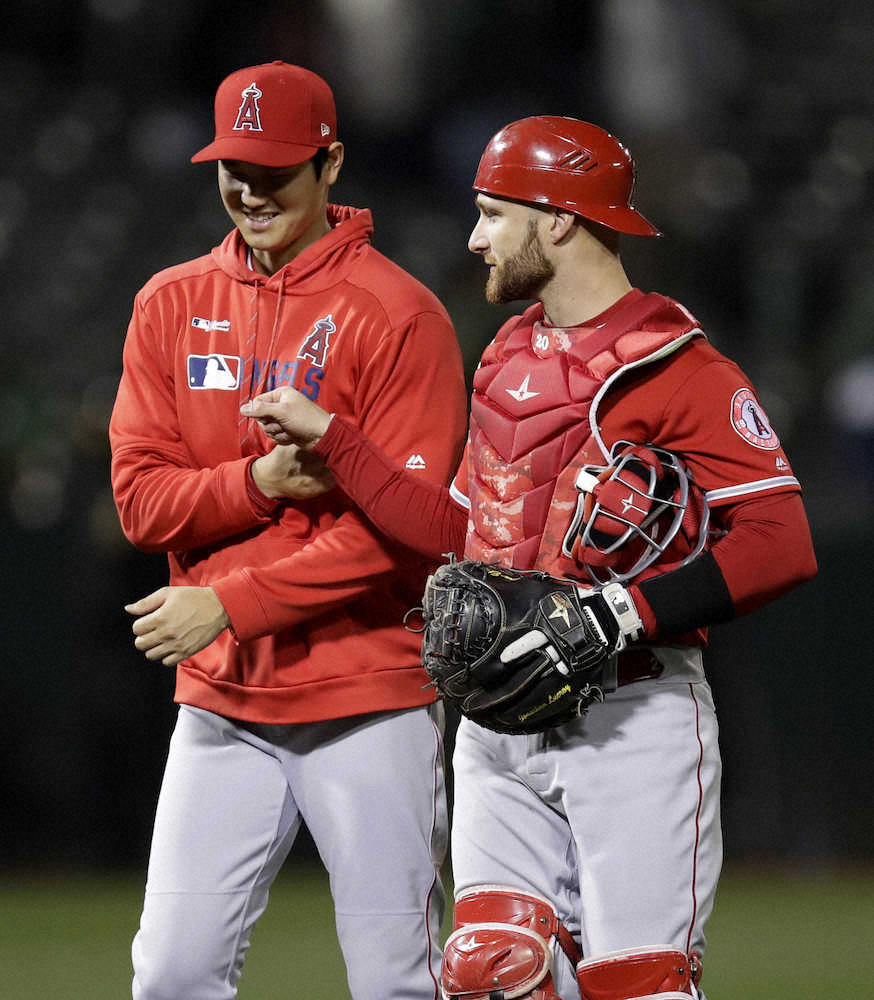【画像・写真】大谷、9回に決勝の勝ち越し2点適時打「たまたま甘い球が来てしっかり打てた」