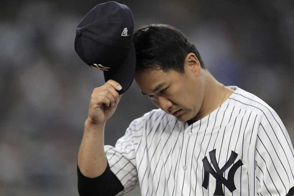 【画像・写真】マー君　運にも恵まれず初回4失点…それでも我慢の投球「投げやりになったら終わり」