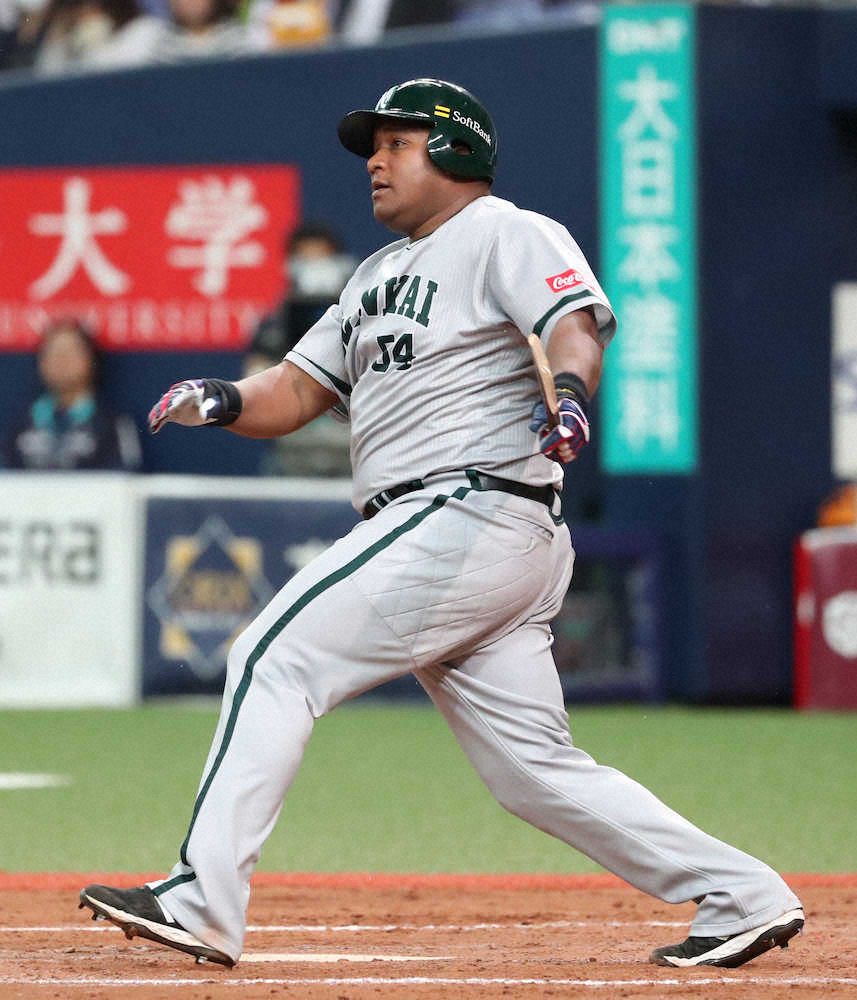 【画像・写真】ソフトB、デスパイネが千金勝ち越し打　オリックスは今季ワースト借金9