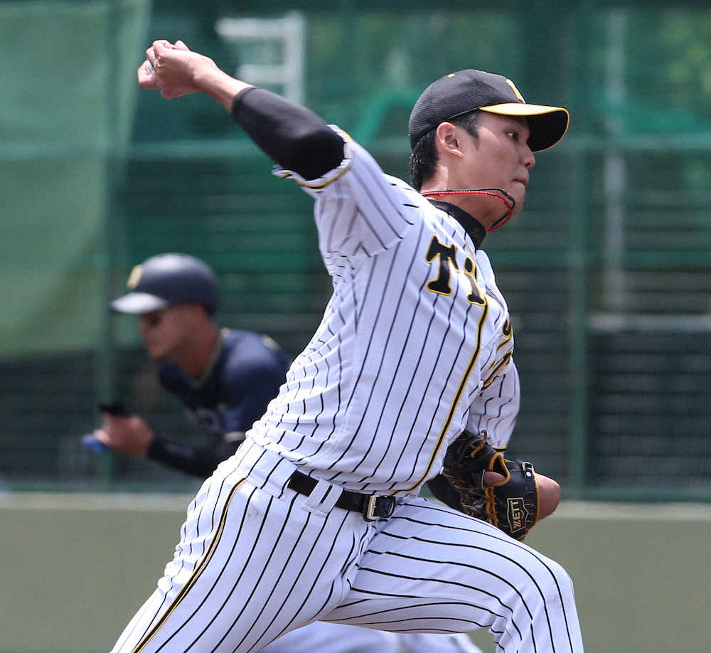 【画像・写真】阪神・藤浪、1軍復帰へ一歩前進　矢野監督の前で3回無失点「まあ及第点」