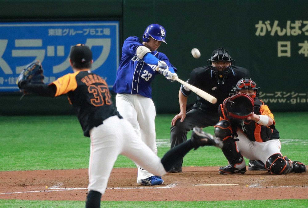 【画像・写真】中日・遠藤　618日ぶりの一発「結果として最高の形で良かった」