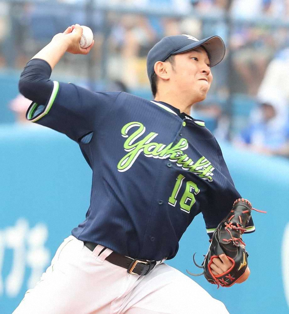【画像・写真】ヤクルト・原　7回途中1失点！自らで始まった連敗を自らの手でストップ