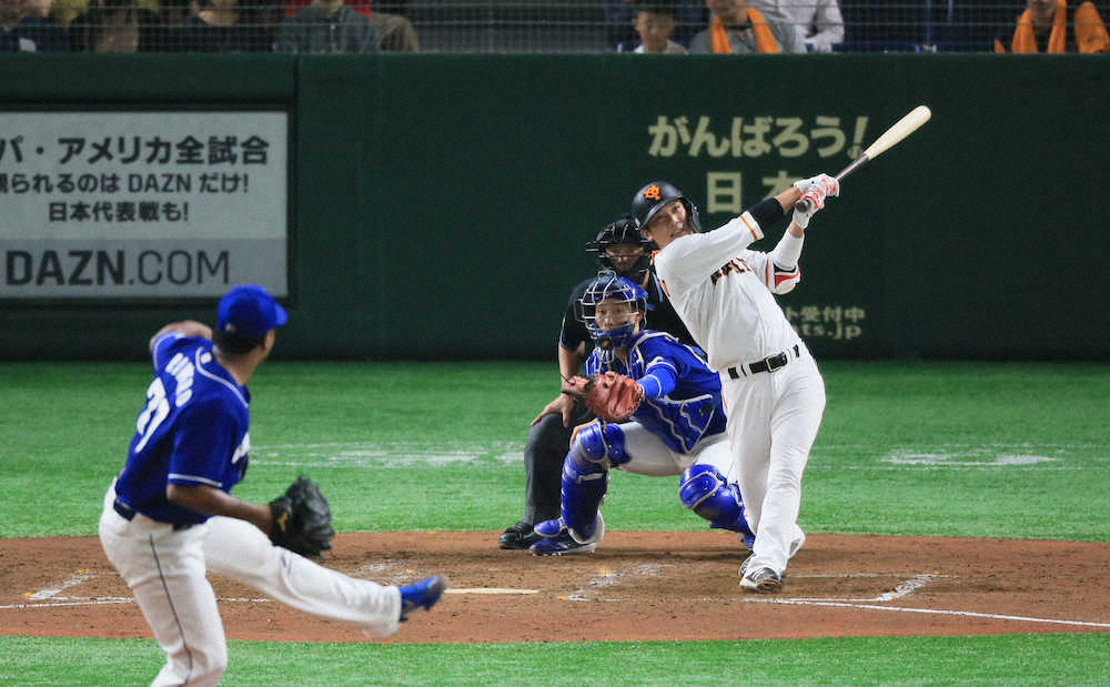 【画像・写真】巨人・坂本2発で年間53発ペース　早くも昨季超え　秘密は「足の上げ方」