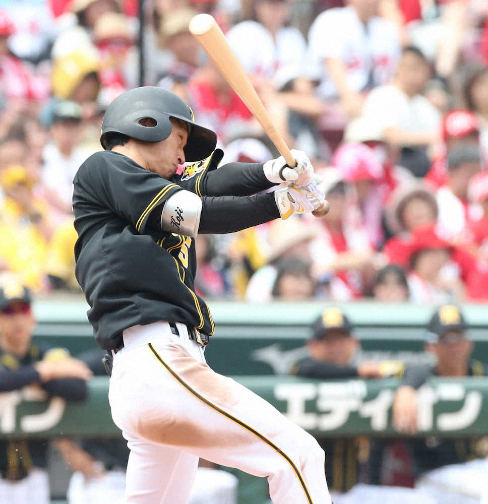 【画像・写真】阪神・近本ミスター超えいける！20度目マルチ　年間52度ペース