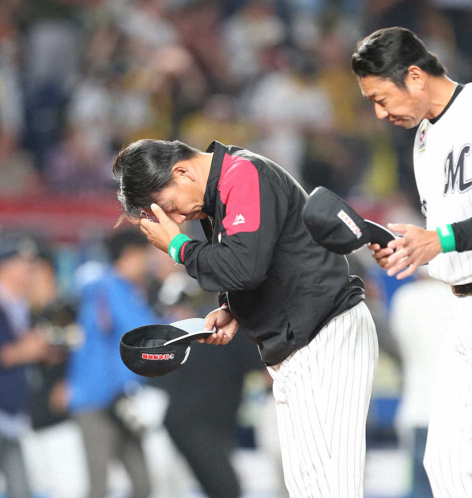 【画像・写真】ロッテ交流戦初戦は11失点大敗…井口監督「ミスもあったし…」
