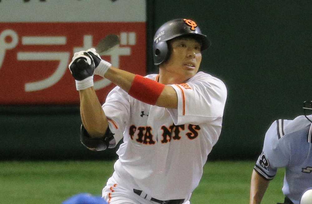 【画像・写真】中日・堂上、史上初兄弟代打満弾　バンデン151キロを「コンパクトに」