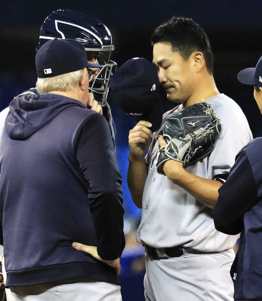 【画像・写真】マー君“魔の5回”に被弾で5敗目　ツキにも見放され「しんどい」