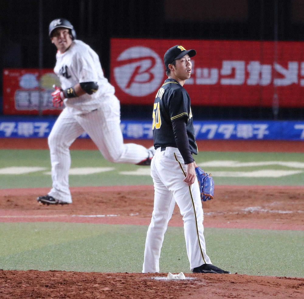 【画像・写真】阪神・青柳、今季ワースト5失点　121球粘投も「リズムつくれなかった」