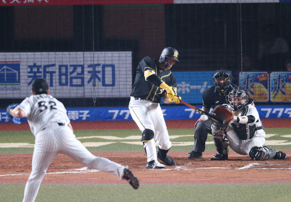 【画像・写真】阪神　糸井のタイムリーで勝ち越し　貯金は今季最多タイの6