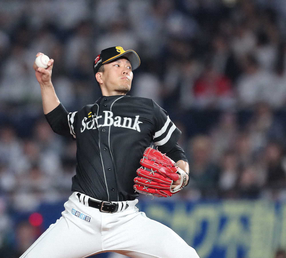 【画像・写真】ソフトバンク・千賀　驚異の奪三振率で石井一久超えも視野に