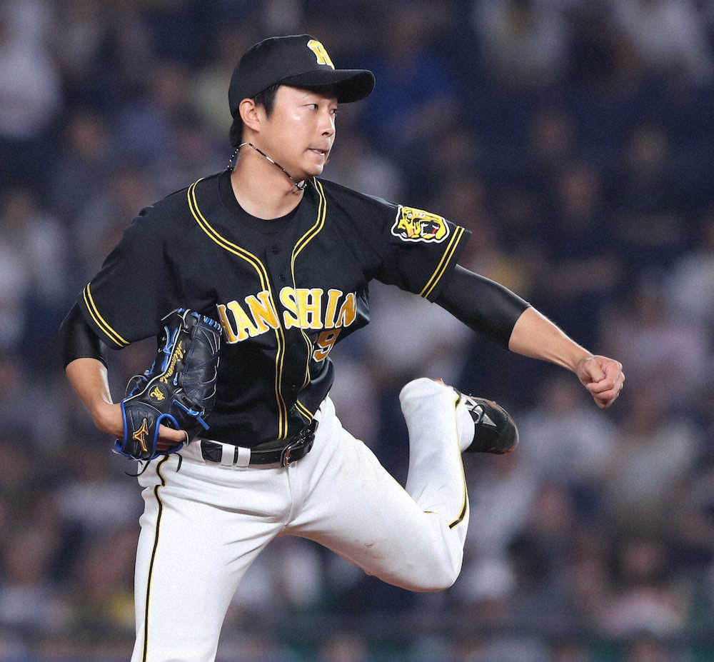 【画像・写真】阪神　島本、プロ初S　前月セーブ機会失敗の借り返す3人斬り