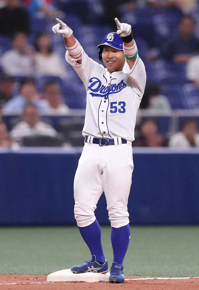 【画像・写真】中日　連敗5でストップ交流戦初白星！今季最多13点＆柳ハーラートップタイ6勝目