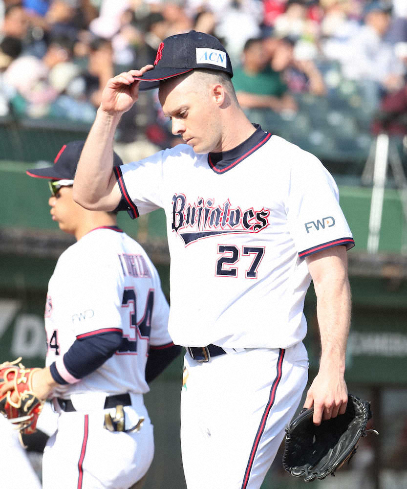 【画像・写真】オリックスのアルバース投手