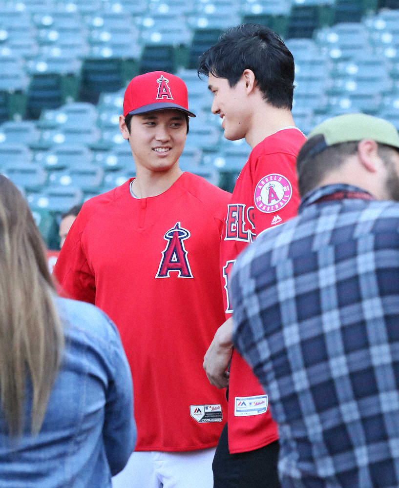 【画像・写真】大谷、渡辺雄太の前で快音ならず…外角攻めに苦戦、連続試合安打ストップ