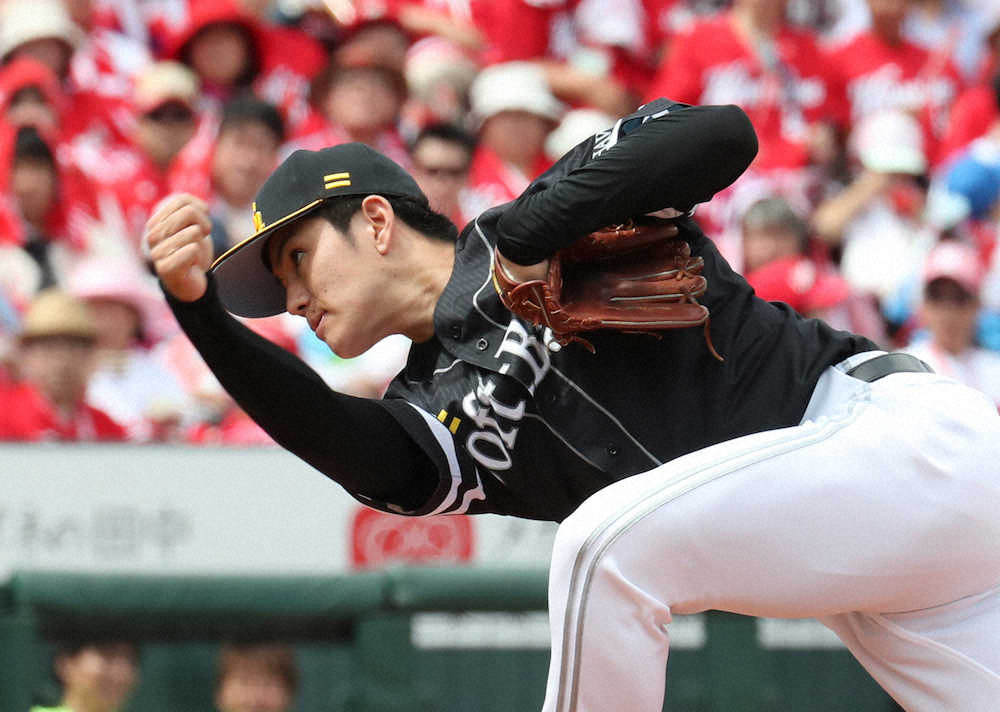 【画像・写真】ソフトB、交流戦5戦全勝！高橋礼が強打の広島打線相手に7回2失点の好投で6勝目