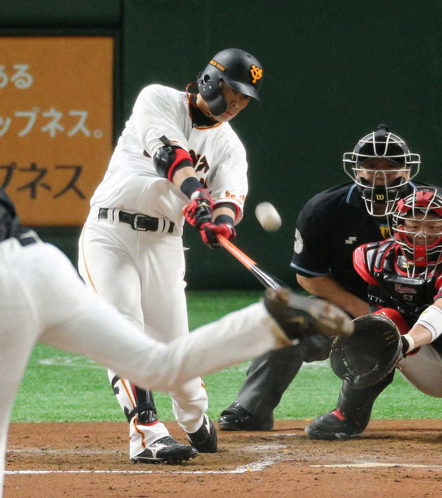 【画像・写真】巨人打線が菅野を大量援護　亀井5号など4回までに計6点