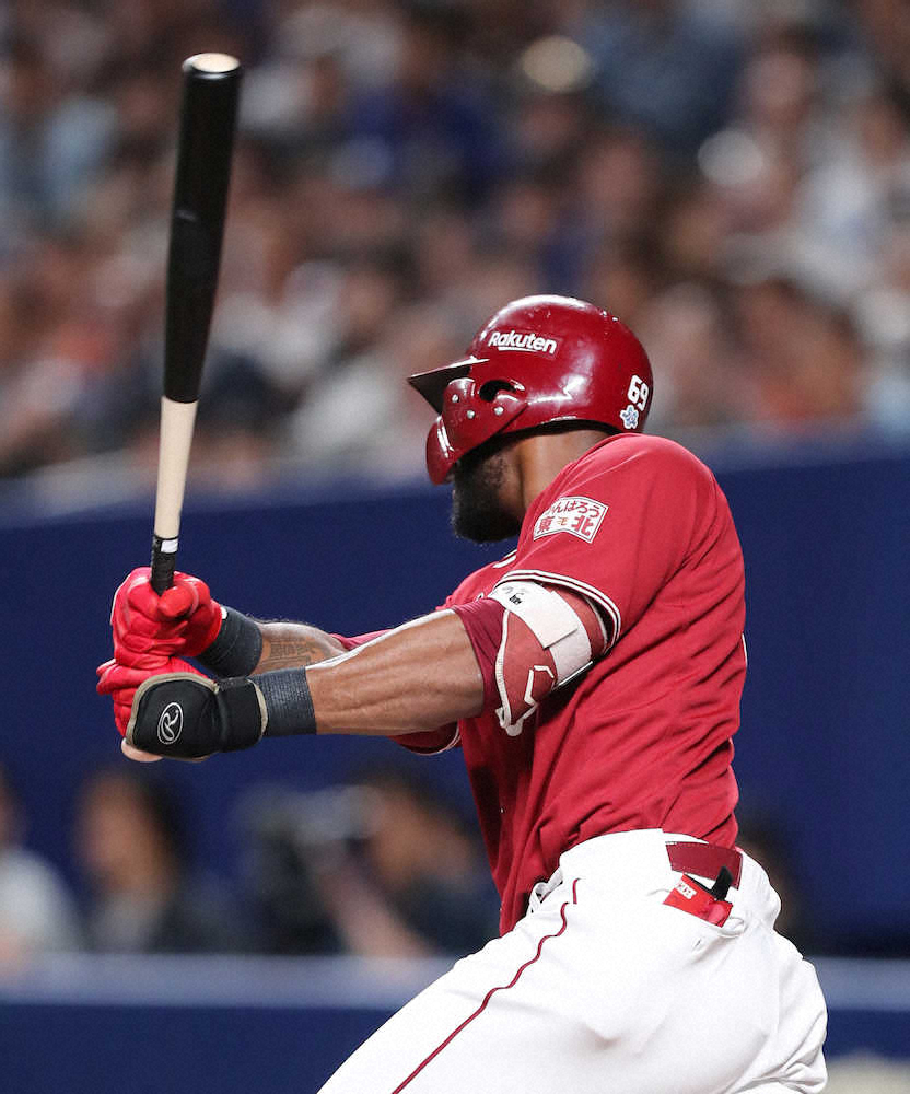 【画像・写真】楽天、ブラッシュが4番で躍動　新打線が機能し5得点で中日に快勝！