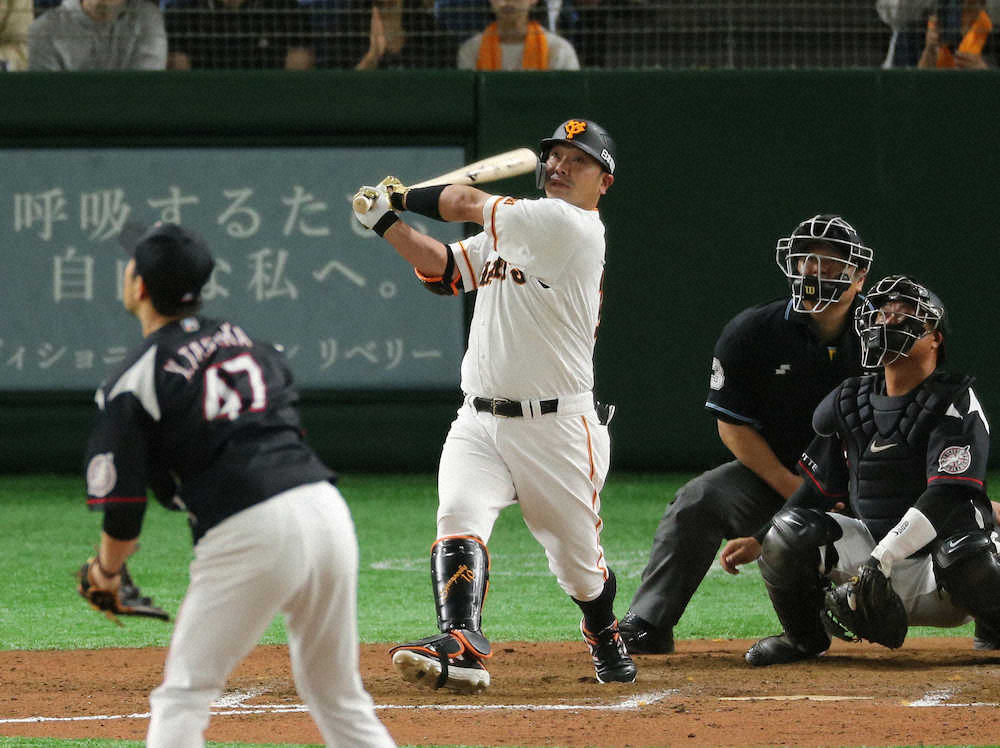【画像・写真】巨人・阿部、史上最多229人斬り弾　代打3ランで金字塔