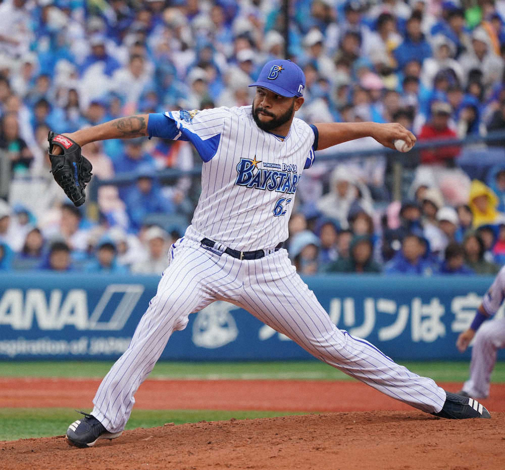 【画像・写真】DeNAエスコバー　左腕最速160キロ計測「腕が振れている感覚があった」