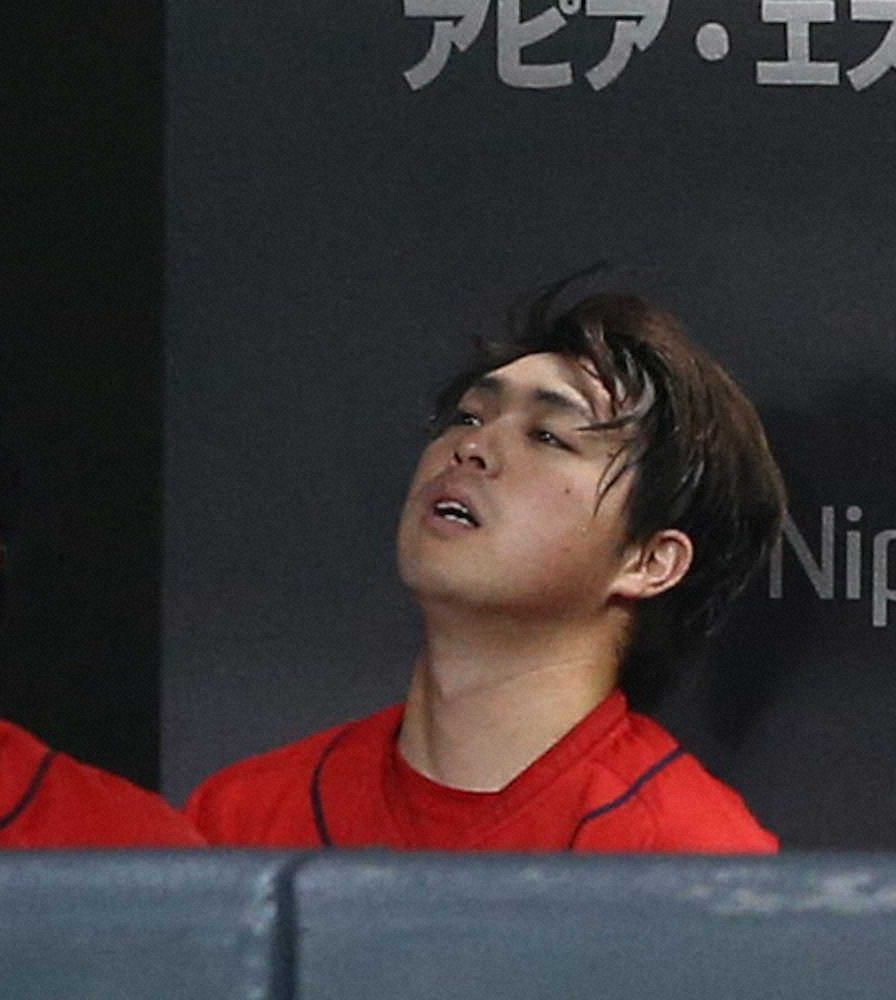 【画像・写真】広島・野村また背信投球…プロ8年目で最短初回5失点KO　1死も取れずに4点失い、1回で49球投げる