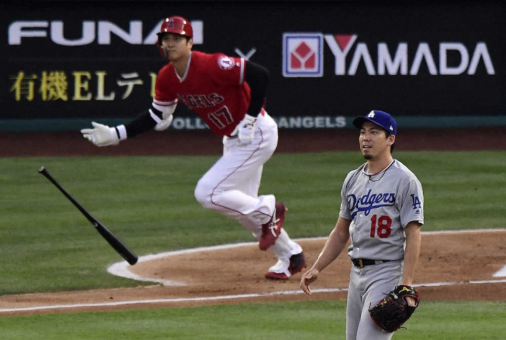 【画像・写真】マエケン　初回に大谷に被弾、5回途中5失点で8勝目ならず