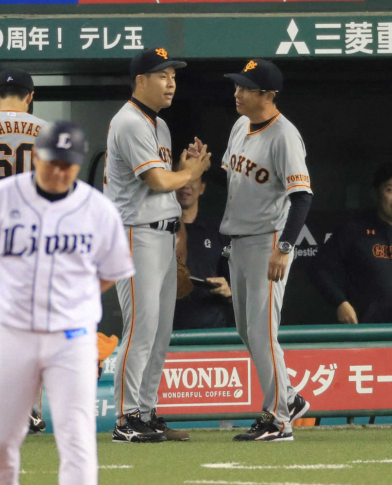 【画像・写真】巨人・高木、3回をパーフェクトリリーフ　「逃げずに勝負」西武の追い上げ振り切る