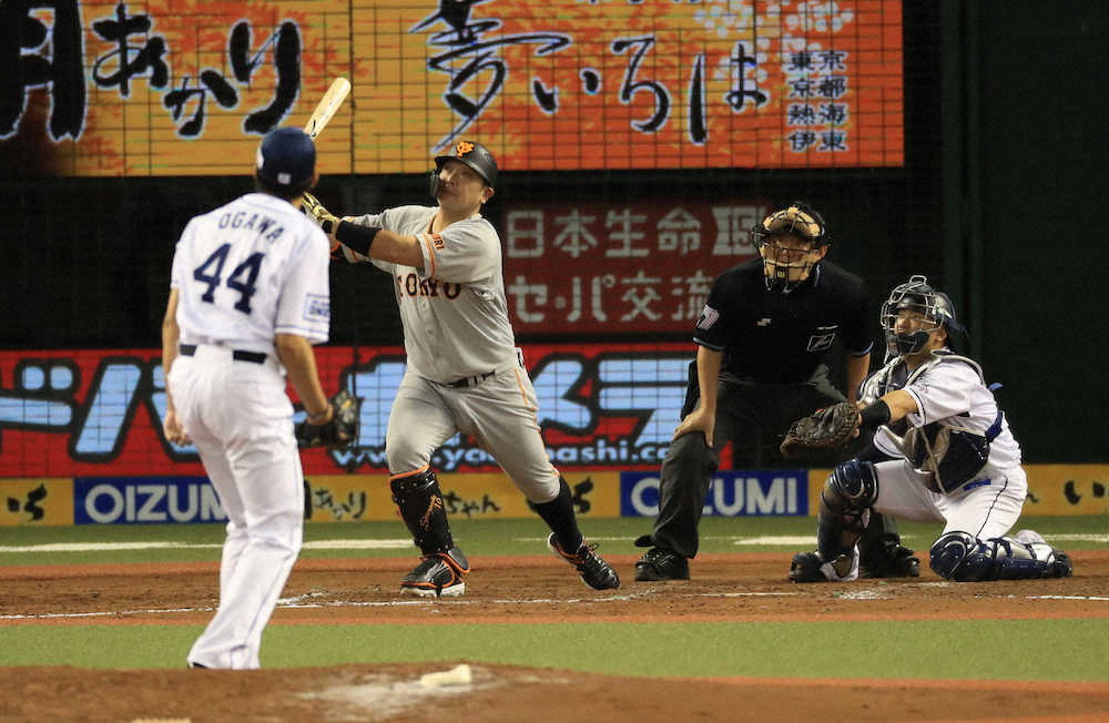 【画像・写真】巨人、西武に連勝で交流戦3カード連続勝ち越し！炭谷“恩返し”3ラン　桜井7回1失点で3勝目