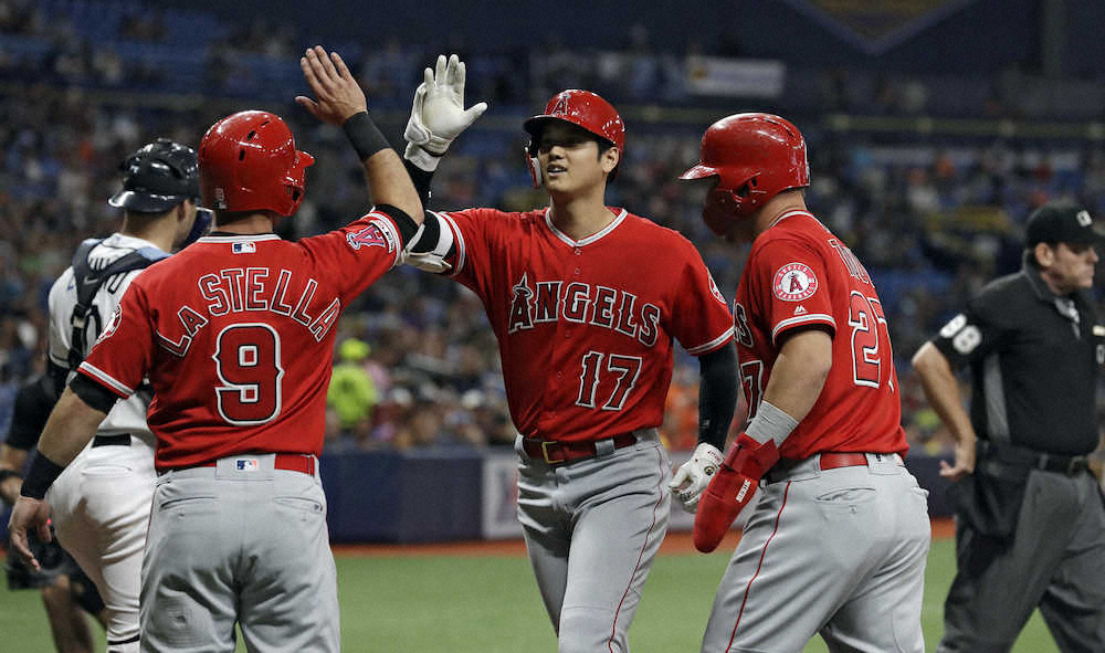 【画像・写真】大谷翔平　2試合連続の先制8号3ラン！マルチ安打もマーク