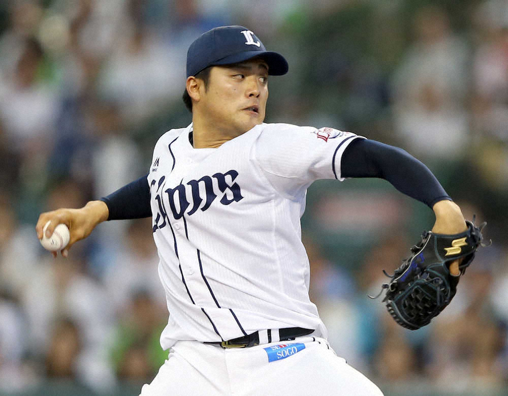 【画像・写真】西武ドラ1松本航　6回途中2失点でプロ2勝目権利　最速151キロ記録