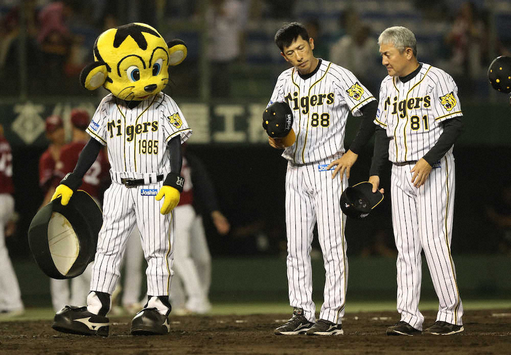 【画像・写真】阪神・矢野監督　倉敷での試合に「勝てなくて申し訳なかった」地元出身の守屋が誤算