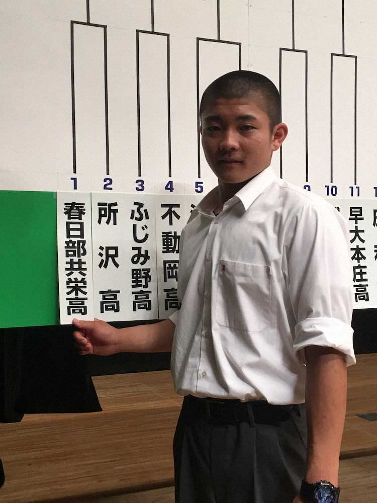 【画像・写真】春日部共栄　復帰監督とともに県内無敗で春夏連続出場だ　埼玉組み合わせ決定