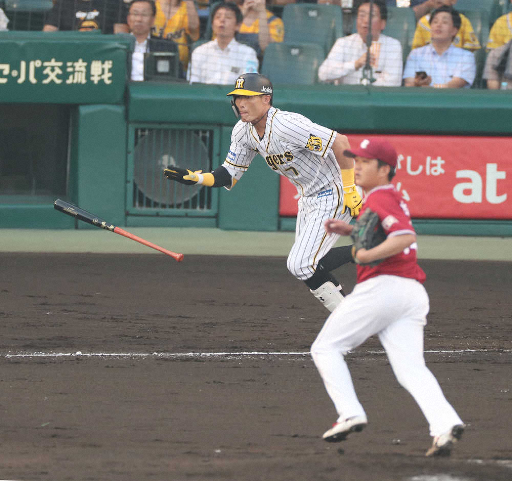 【画像・写真】引き分け挟み5連敗中の阪神　糸井の適時打で幸先良く先制！