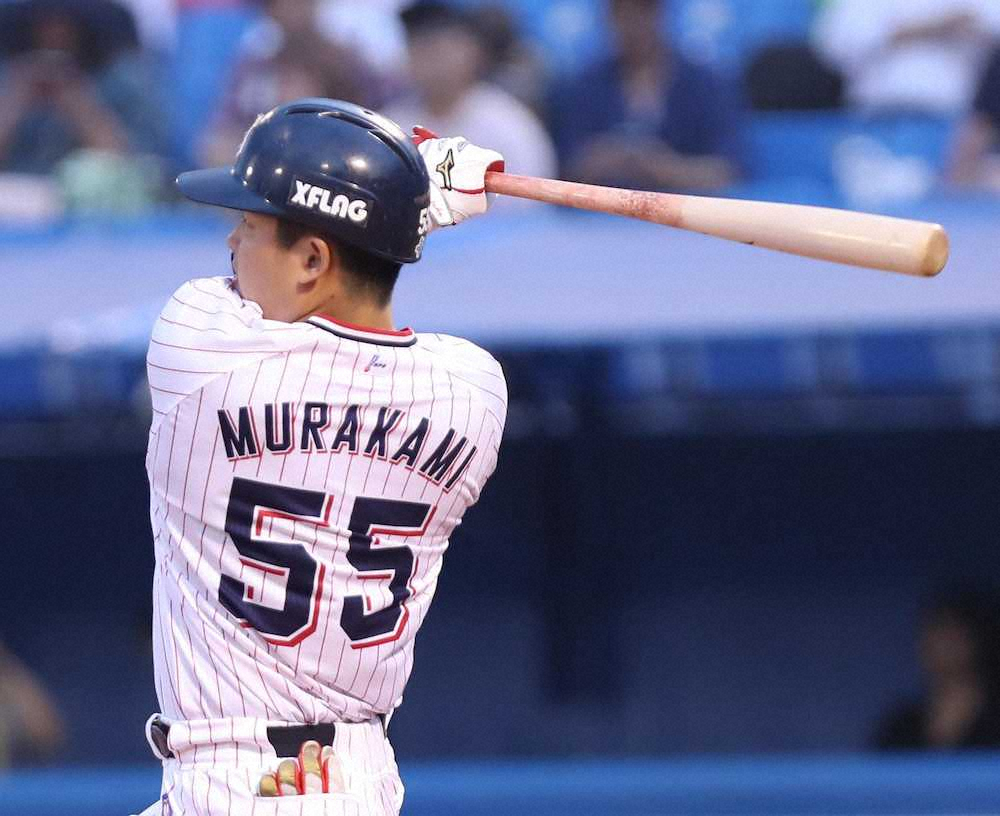 【画像・写真】ヤクルト・村上　逆転19号2ラン!高卒2年目以内の球団最多本塁打記録更新